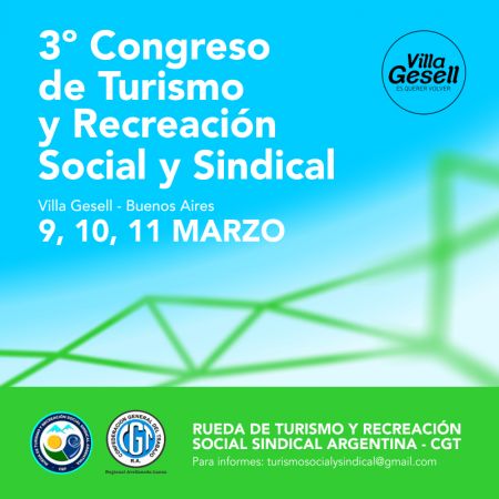 3º Congreso de Turismo y Recreación Social y Sindical
